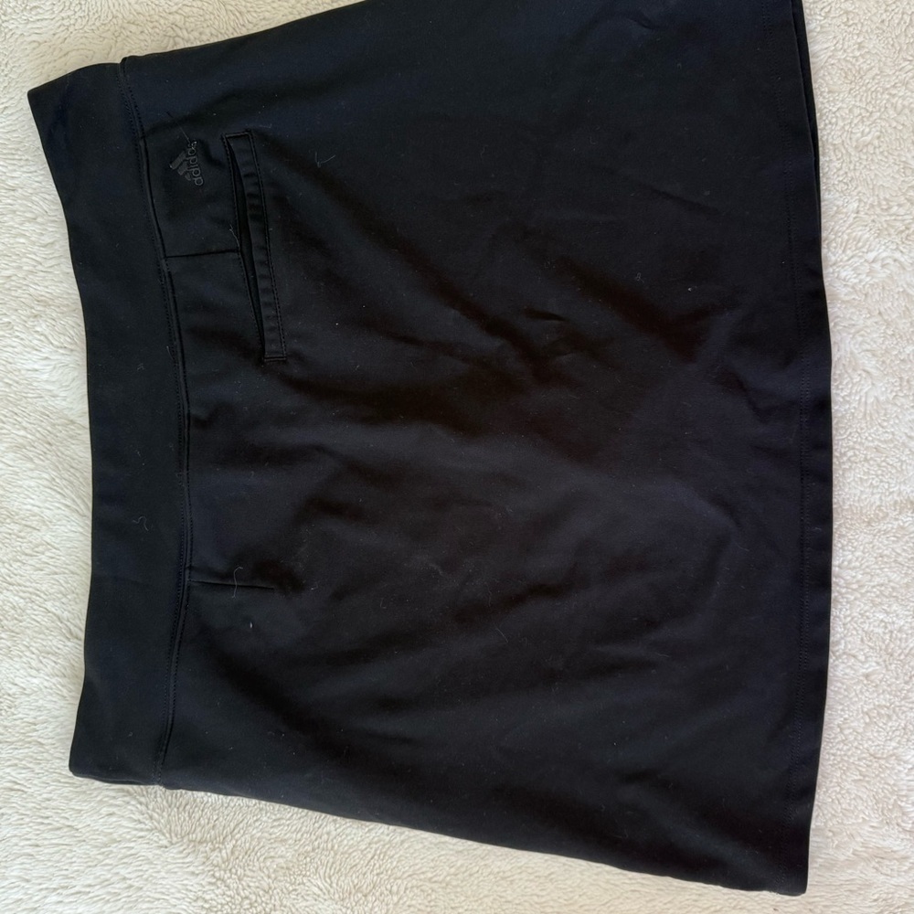 Adidas | Black Golf Skirt | Size 8 | Climalite | Athletic Skirt - Picture 2 of 5